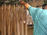 Baseball Bat Drying