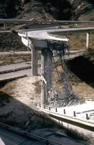 Collapsed Cypress freeway