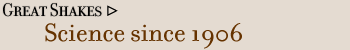 Seismic science since 1906