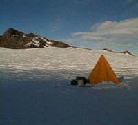 Fang Camp at Sunset