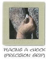 Placing a Chock