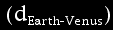 dEarth-Venus